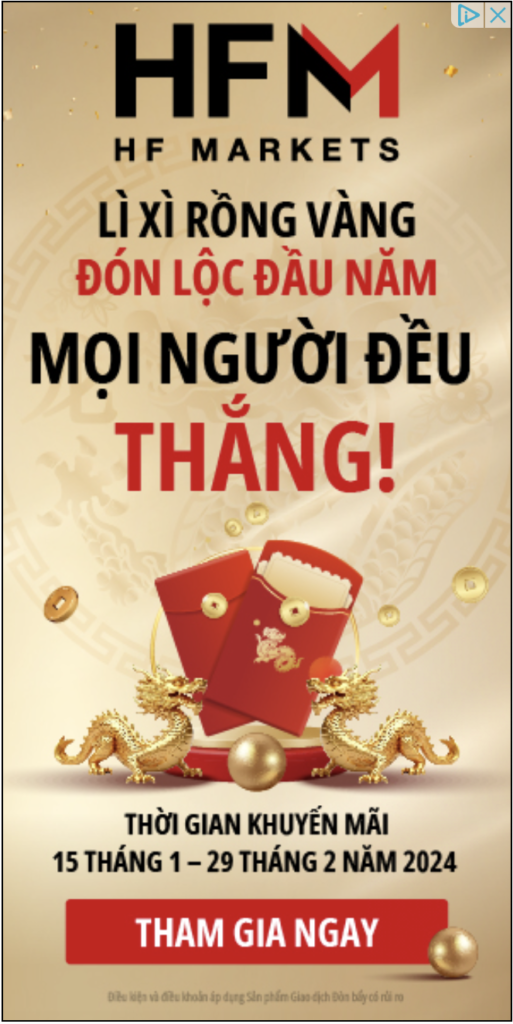 HFM Markets Lì Xì Rồng Vàng